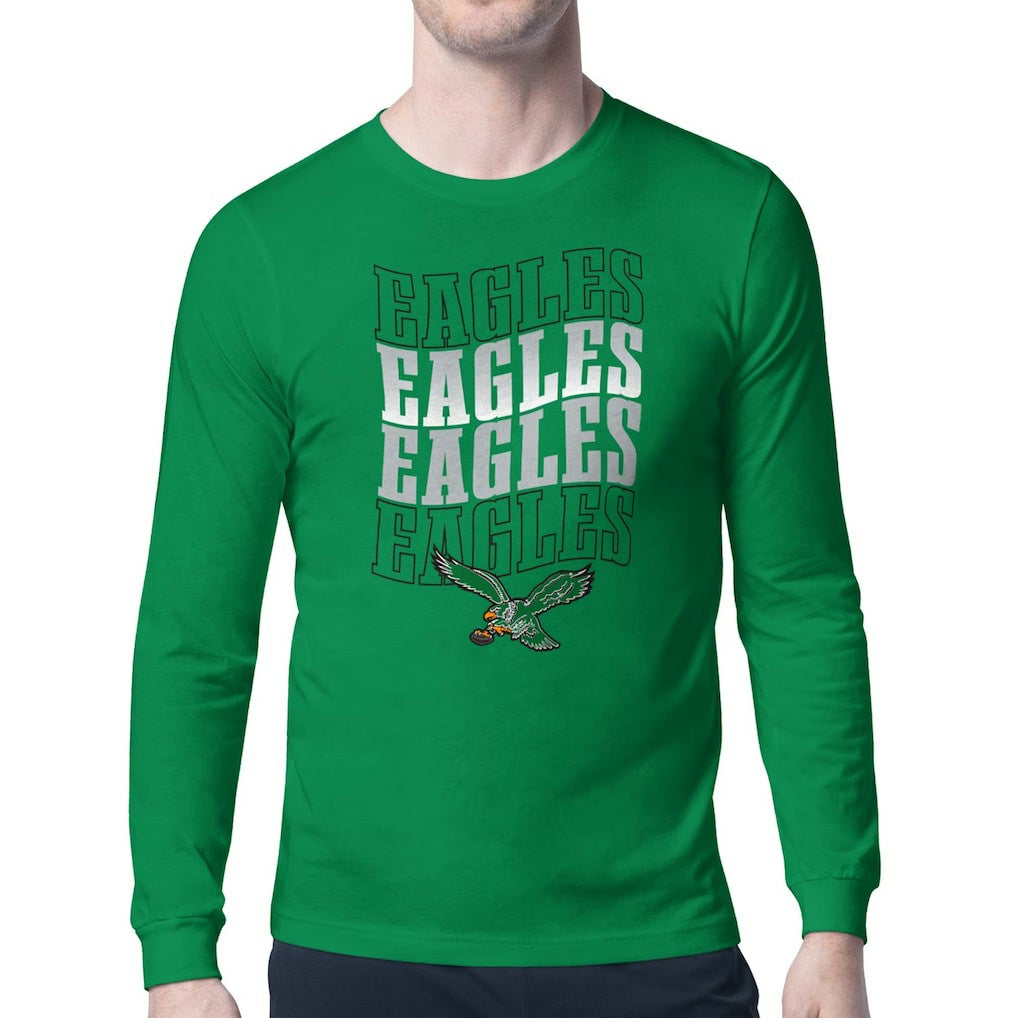 Philadelphia Eagles Starter Retro Team Logo Long Sleeve T-Shirt | NFL US