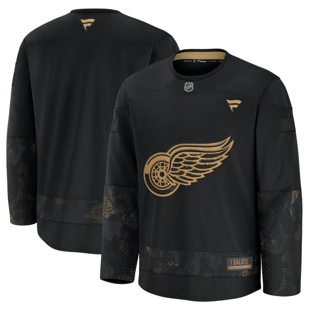 Detroit Red Wings Fanatics 2024 Military Appreciation Practice Jersey -  NHL Jerseys
