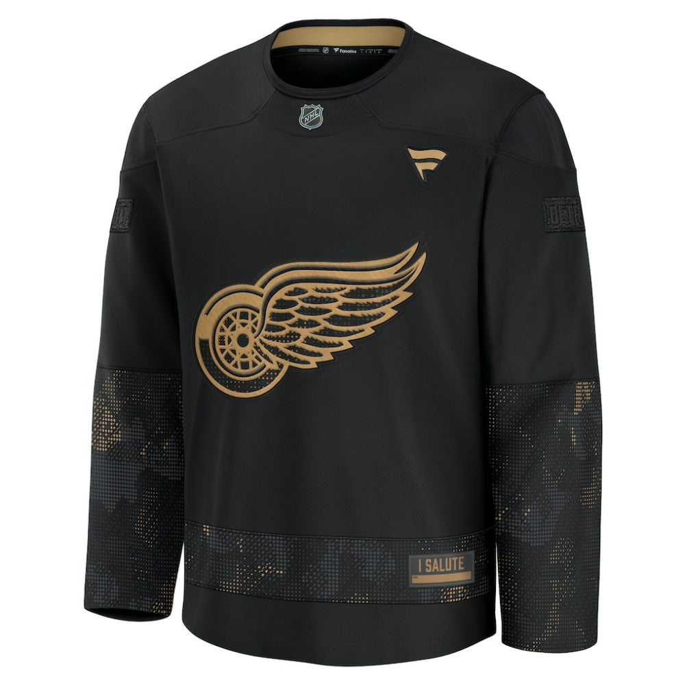 Detroit Red Wings Fanatics 2024 Military Appreciation Practice Jersey -  NHL Jerseys