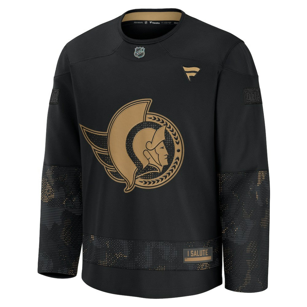 Ottawa Senators Fanatics 2024 Military Appreciation Practice Jersey -  NHL Jerseys
