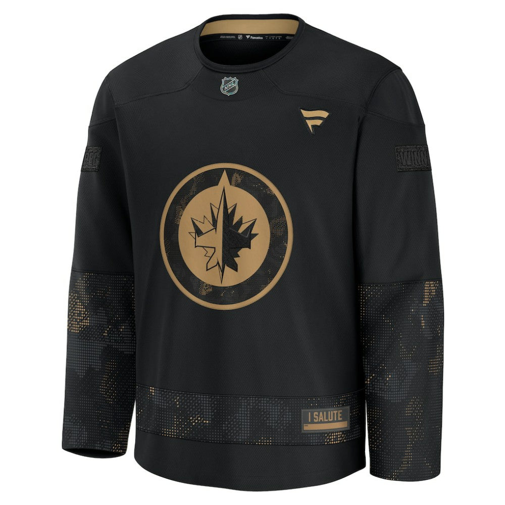 Winnipeg Jets Fanatics 2024 Military Appreciation Practice Jersey -  NHL Jerseys