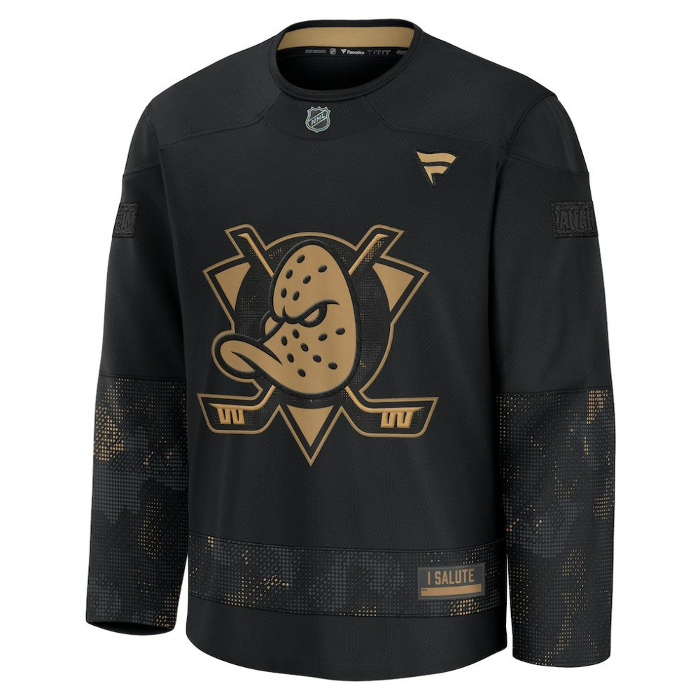 Anaheim Ducks Fanatics 2024 Military Appreciation Practice Jersey -  NHL Jerseys