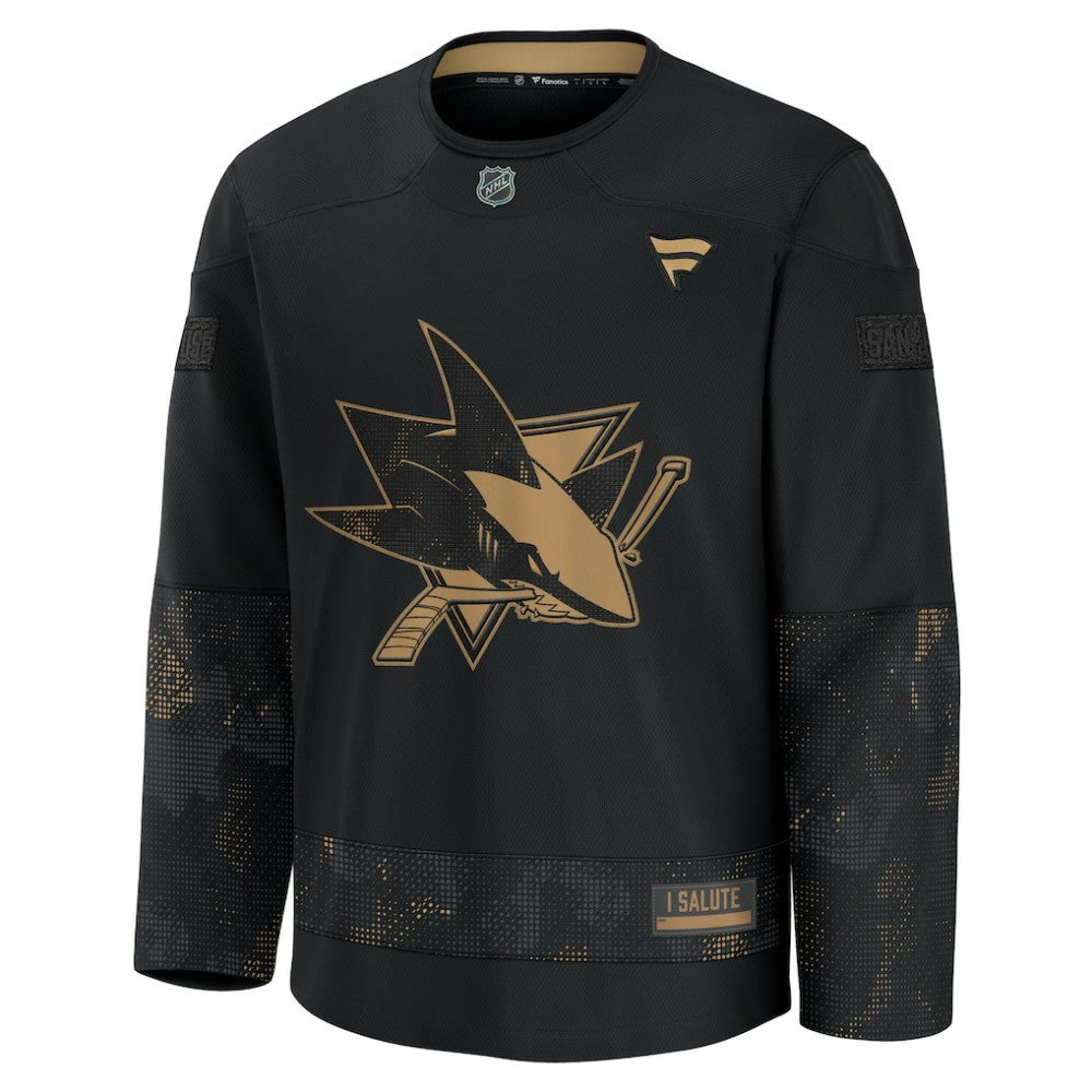 San Jose Sharks Fanatics 2024 Military Appreciation Practice Jersey -  NHL Jerseys