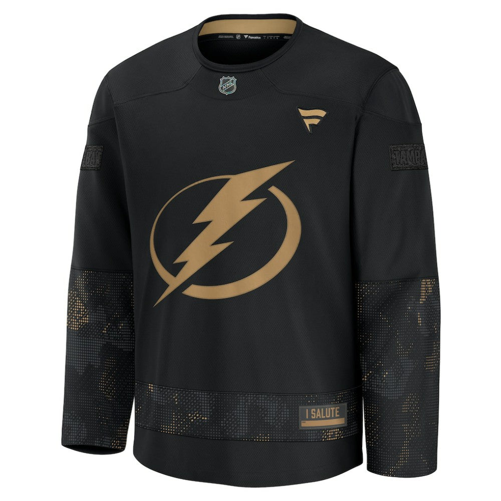 Tampa Bay Lightning Fanatics 2024 Military Appreciation Practice Jersey -  NHL Jerseys