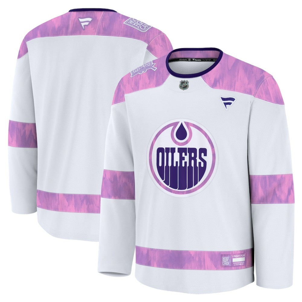 Edmonton Oilers Fanatics 2024 Hockey Fights Cancer Practice Jersey -  NHL Jerseys