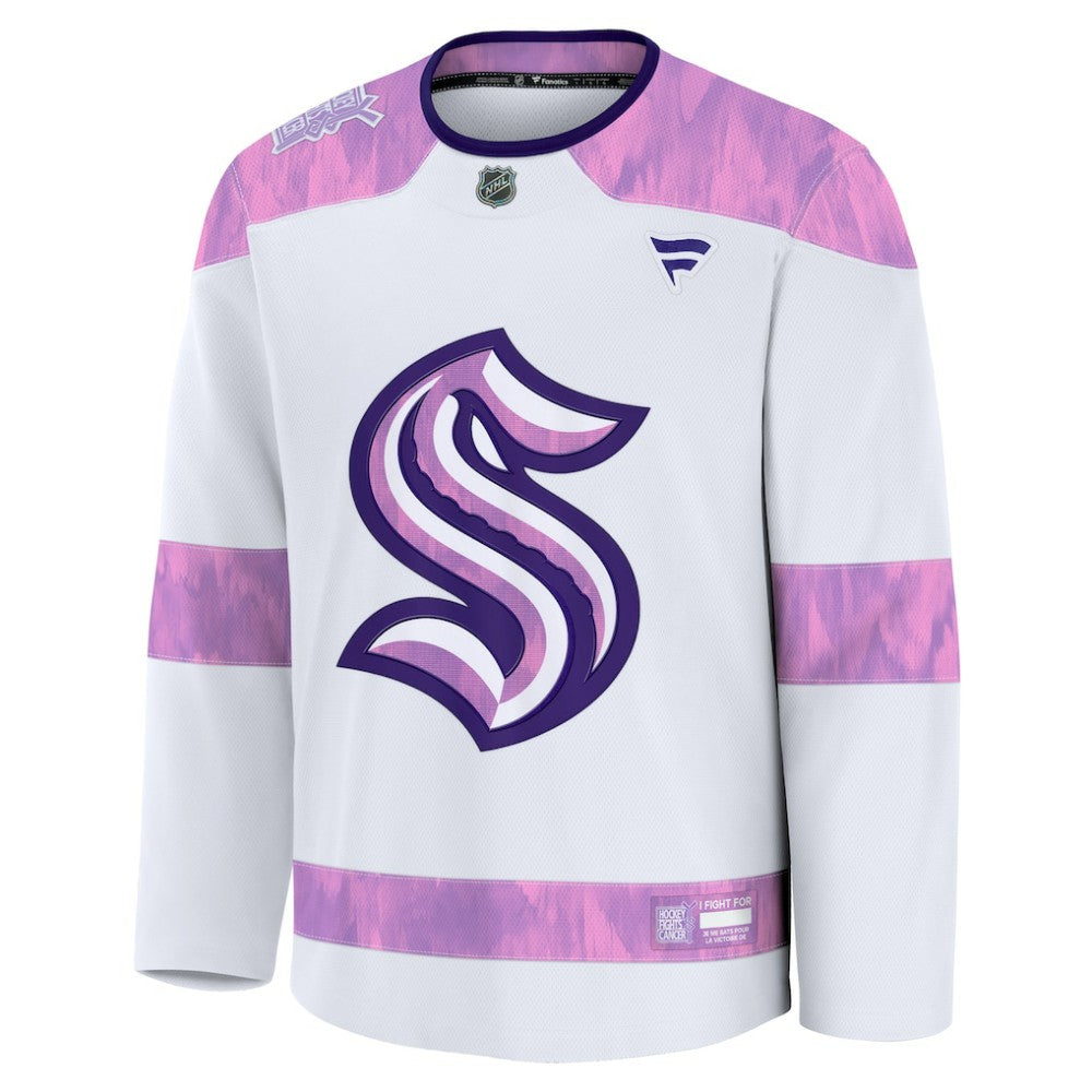 Seattle Kraken Fanatics 2024 Hockey Fights Cancer Practice Jersey -  NHL Jerseys