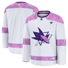 San Jose Sharks Fanatics 2024 Hockey Fights Cancer Practice Jersey -  NHL Jerseys