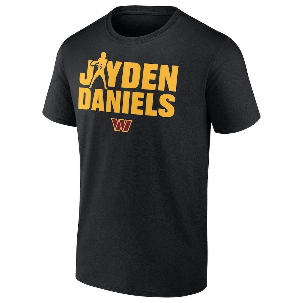 Washington Commanders Jayden Daniels  Play Motion T-Shirt | NFL On sale