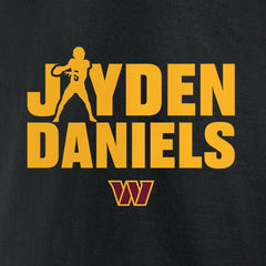 Washington Commanders Jayden Daniels  Play Motion T-Shirt | NFL On sale