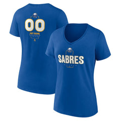 Buffalo Sabres Women's Personalized Name & Number Midfielder V-Neck T-Shirt -  NHL T-shirts
