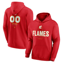 Calgary Flames Personalized Name & Number Midfielder Pullover Hoodie -  NHL Hoodies