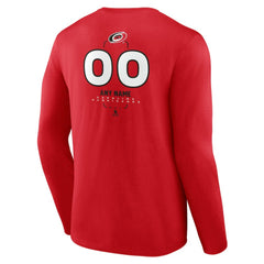 Carolina Hurricanes Personalized Name & Number Midfielder Long Sleeve T-Shirt -  NHL T-shirts