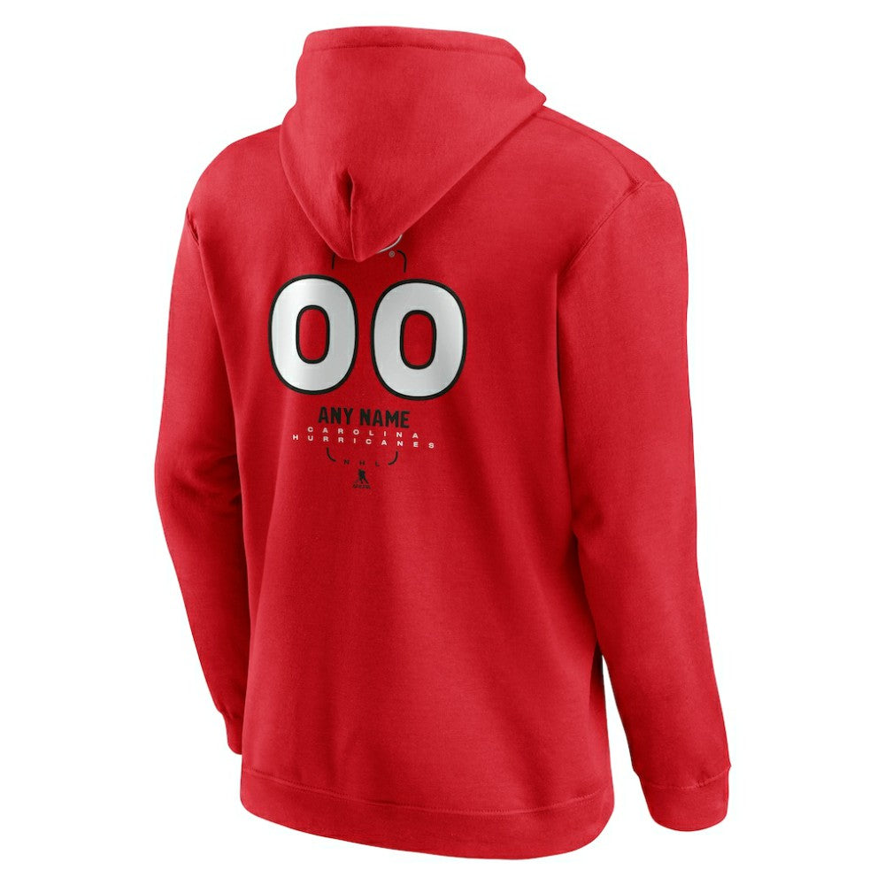 Carolina Hurricanes Personalized Name & Number Midfielder Pullover Hoodie -  NHL Hoodies