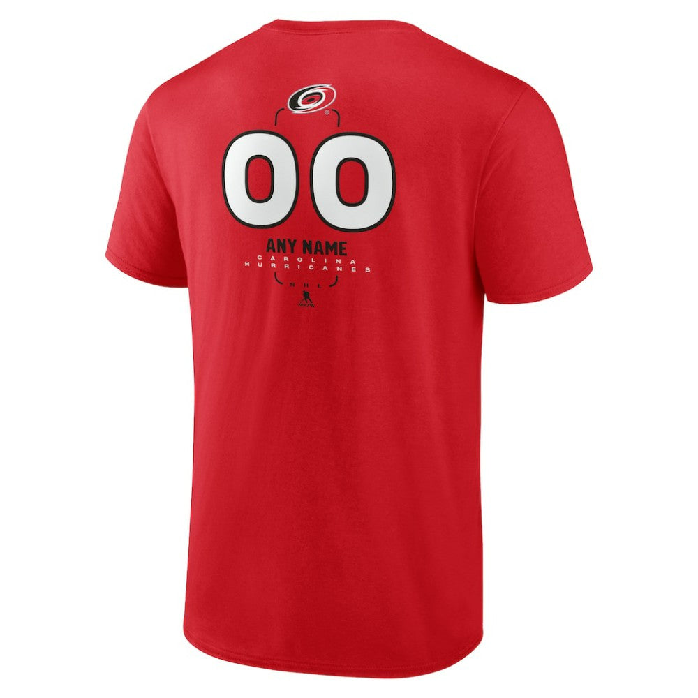 Carolina Hurricanes Personalized Name & Number Midfielder T-Shirt -  NHL T-shirts