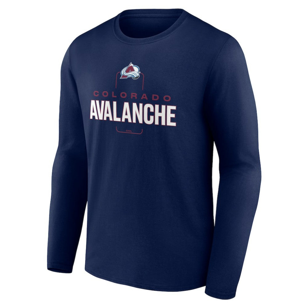 Colorado Avalanche Personalized Name & Number Midfielder Long Sleeve T-Shirt -  NHL T-shirts