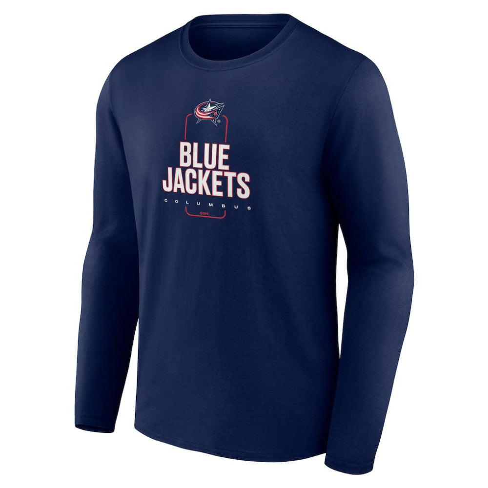 Columbus Blue Jackets Personalized Name & Number Midfielder Long Sleeve T-Shirt -  NHL T-shirts