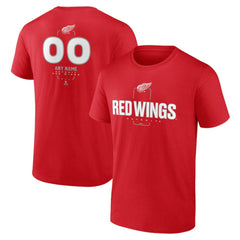 Detroit Red Wings Personalized Name & Number Midfielder T-Shirt -  NHL T-shirts