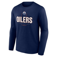 Edmonton Oilers Personalized Name & Number Midfielder Long Sleeve T-Shirt -  NHL T-shirts
