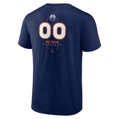 Edmonton Oilers Personalized Name & Number Midfielder T-Shirt -  NHL T-shirts