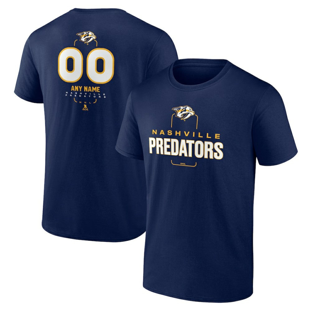 Nashville Predators Personalized Name & Number Midfielder T-Shirt -  NHL T-shirts
