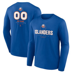 New York Islanders Personalized Name & Number Midfielder Long Sleeve T-Shirt -  NHL T-shirts