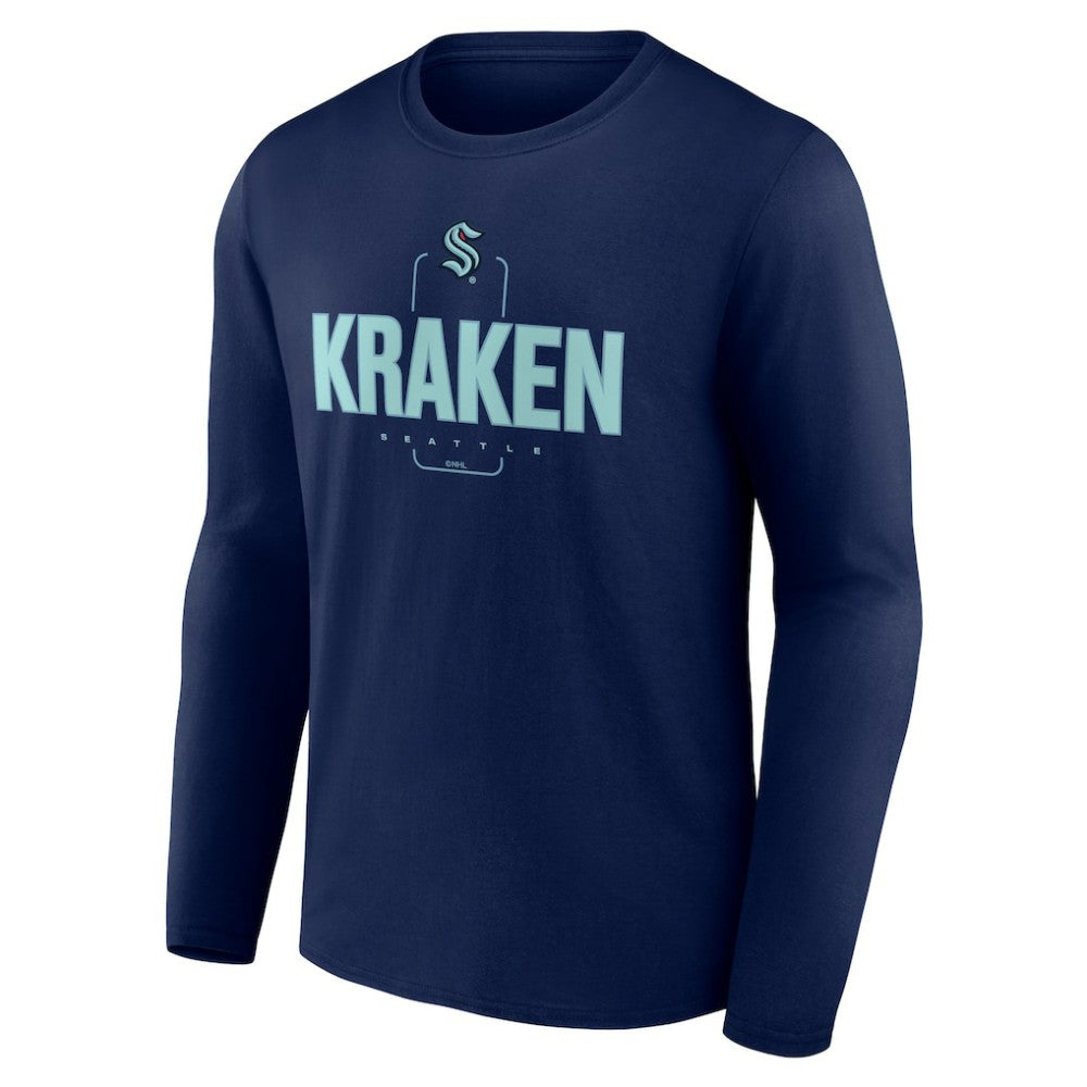 Seattle Kraken Personalized Name & Number Midfielder Long Sleeve T-Shirt -  NHL T-shirts