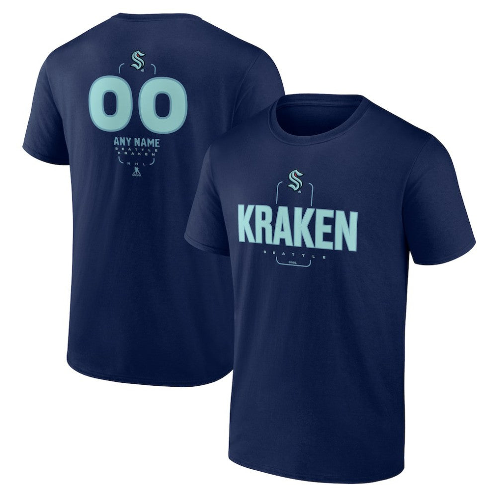 Seattle Kraken Personalized Name & Number Midfielder T-Shirt -  NHL T-shirts