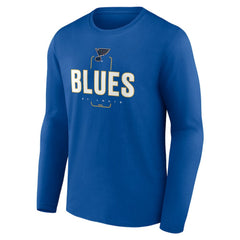 St. Louis Blues Personalized Name & Number Midfielder Long Sleeve T-Shirt -  NHL T-shirts
