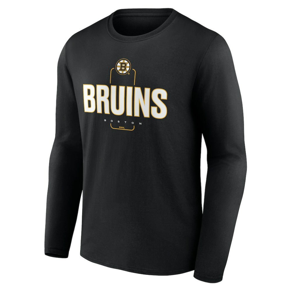 Boston Bruins Personalized Name & Number Midfielder Long Sleeve T-Shirt -  NHL T-shirts