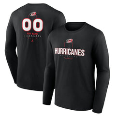 Carolina Hurricanes Personalized Name & Number Midfielder Long Sleeve T-Shirt -  NHL T-shirts