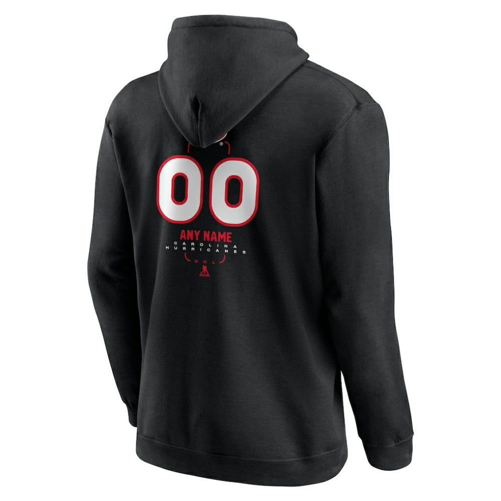 Carolina Hurricanes Personalized Name & Number Midfielder Pullover Hoodie -  NHL Hoodies