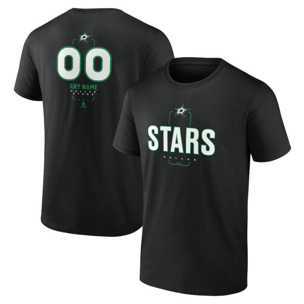 Dallas Stars Personalized Name & Number Midfielder T-Shirt -  NHL T-shirts
