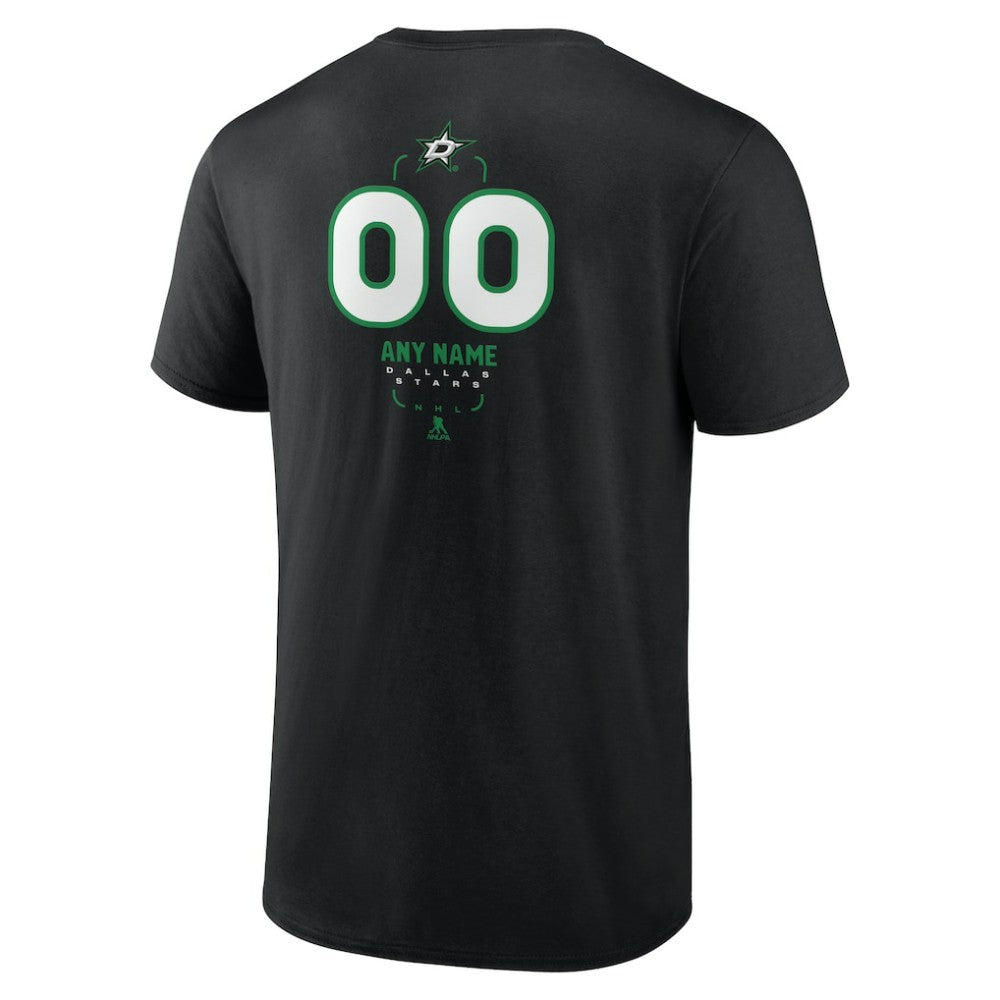 Dallas Stars Personalized Name & Number Midfielder T-Shirt -  NHL T-shirts