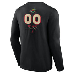 Minnesota Wild Personalized Name & Number Midfielder Long Sleeve T-Shirt -  NHL T-shirts