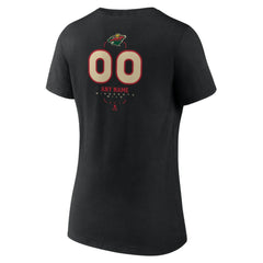Minnesota Wild Women's Personalized Name & Number Midfielder V-Neck T-Shirt -  NHL T-shirts