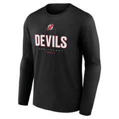 New Jersey Devils Personalized Name & Number Midfielder Long Sleeve T-Shirt -  NHL T-shirts