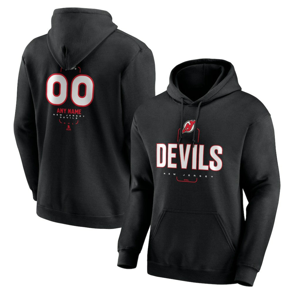 New Jersey Devils Personalized Name & Number Midfielder Pullover Hoodie -  NHL Jerseys
