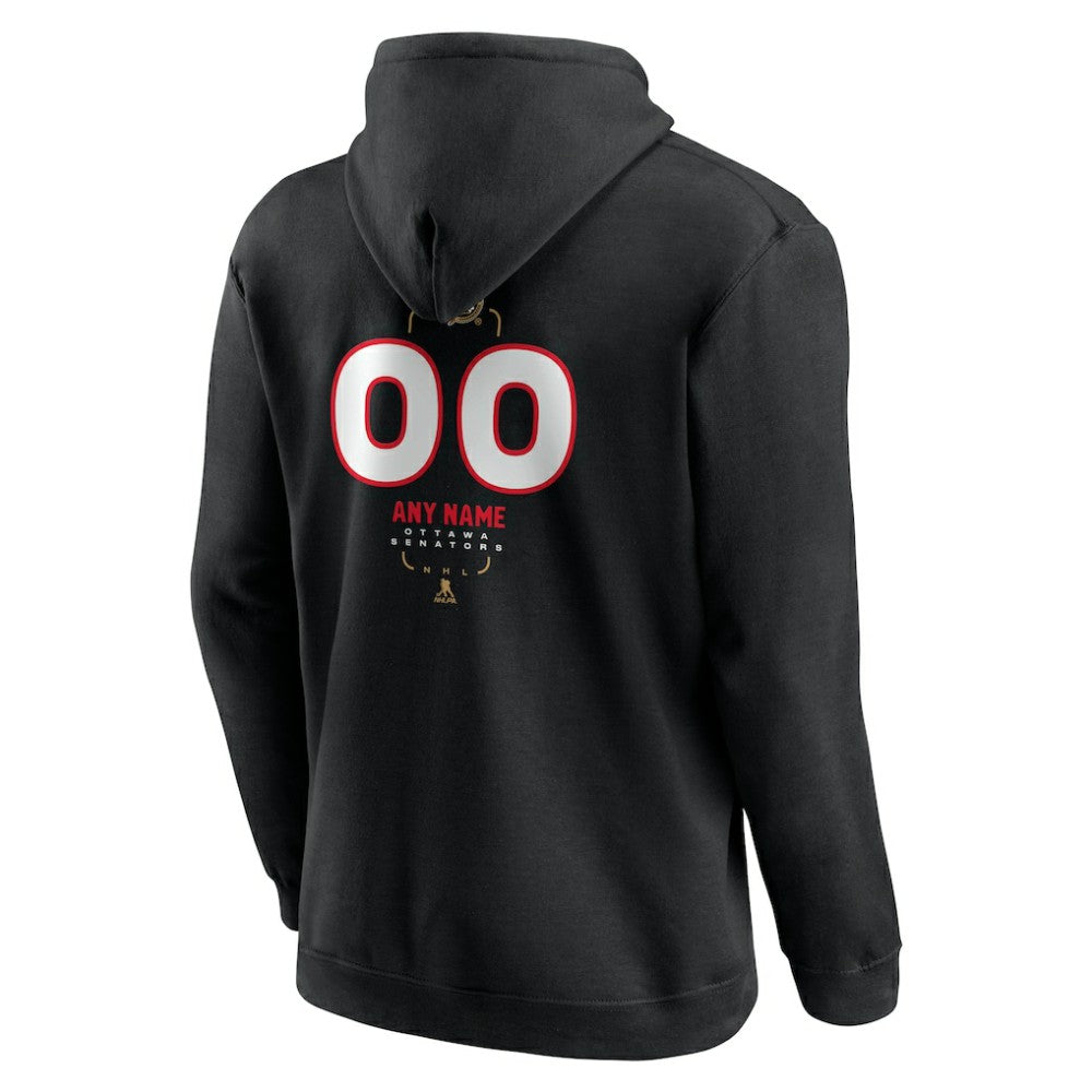 Ottawa Senators Personalized Name & Number Midfielder Pullover Hoodie -  NHL Hoodies