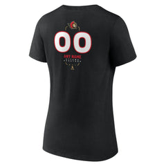 Ottawa Senators Women's Personalized Name & Number Midfielder V-Neck T-Shirt -  NHL T-shirts