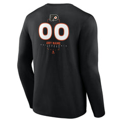 Philadelphia Flyers Personalized Name & Number Midfielder Long Sleeve T-Shirt -  NHL T-shirts