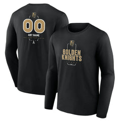 Vegas Golden Knights Personalized Name & Number Midfielder Long Sleeve T-Shirt -  NHL T-shirts