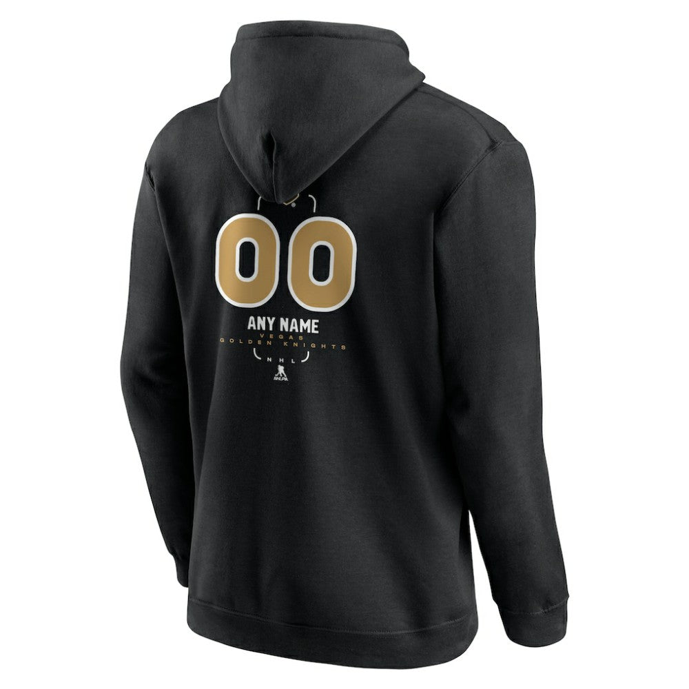 Vegas Golden Knights Personalized Name & Number Midfielder Pullover Hoodie -  NHL Hoodies