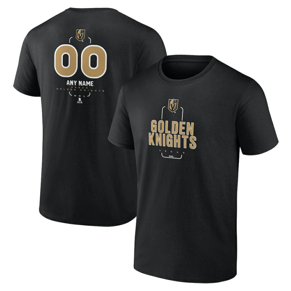 Vegas Golden Knights Personalized Name & Number Midfielder T-Shirt -  NHL T-shirts