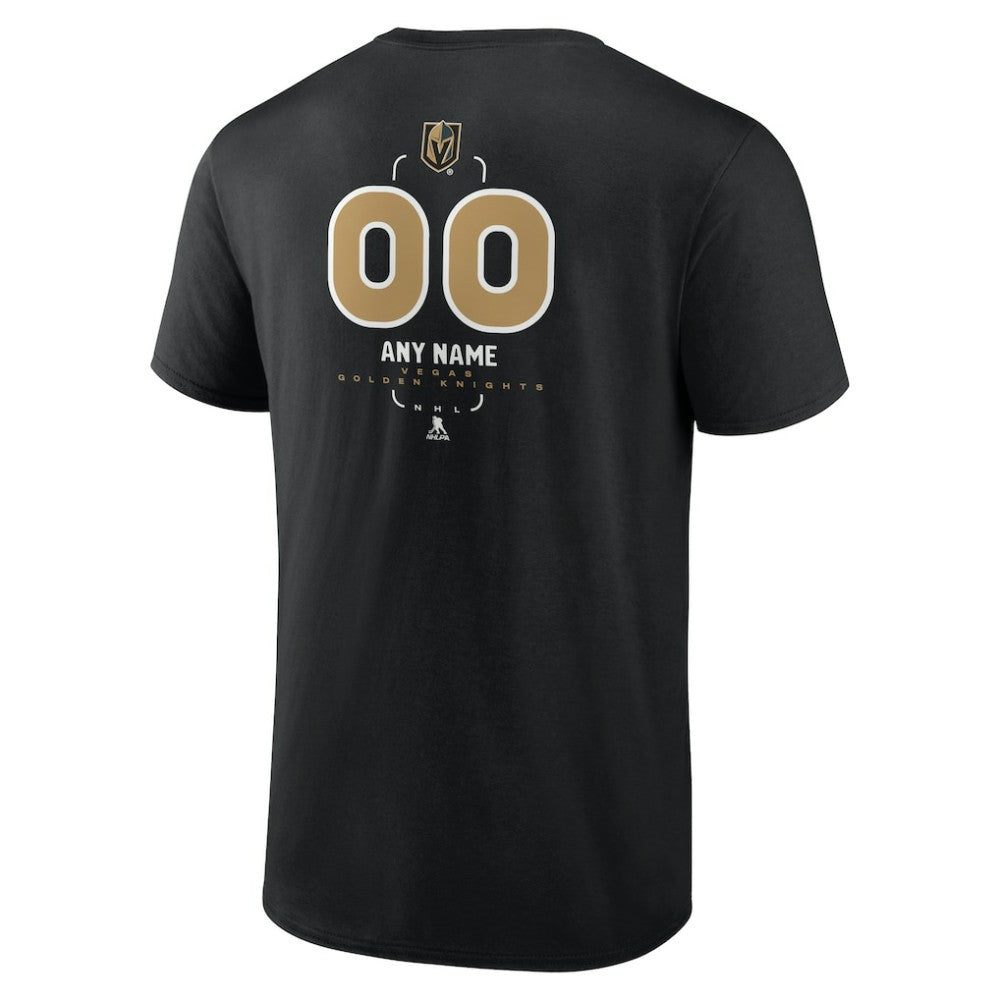 Vegas Golden Knights Personalized Name & Number Midfielder T-Shirt -  NHL T-shirts