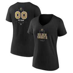 Vegas Golden Knights Women's Personalized Name & Number Midfielder V-Neck T-Shirt -  NHL T-shirts