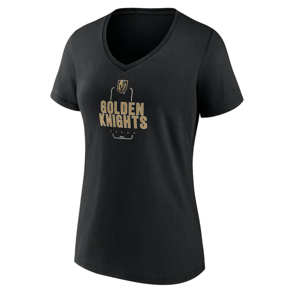 Vegas Golden Knights Women's Personalized Name & Number Midfielder V-Neck T-Shirt -  NHL T-shirts