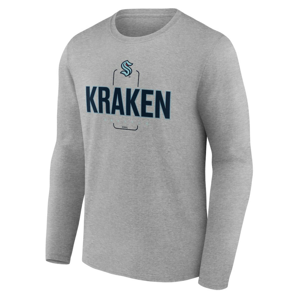 Seattle Kraken Personalized Name & Number Midfielder Long Sleeve T-Shirt -  NHL T-shirts