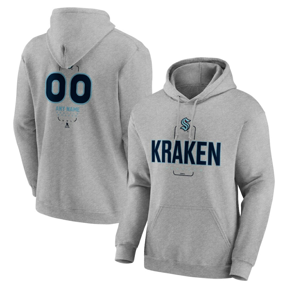 Seattle Kraken Personalized Name & Number Midfielder Pullover Hoodie -  NHL Hoodies