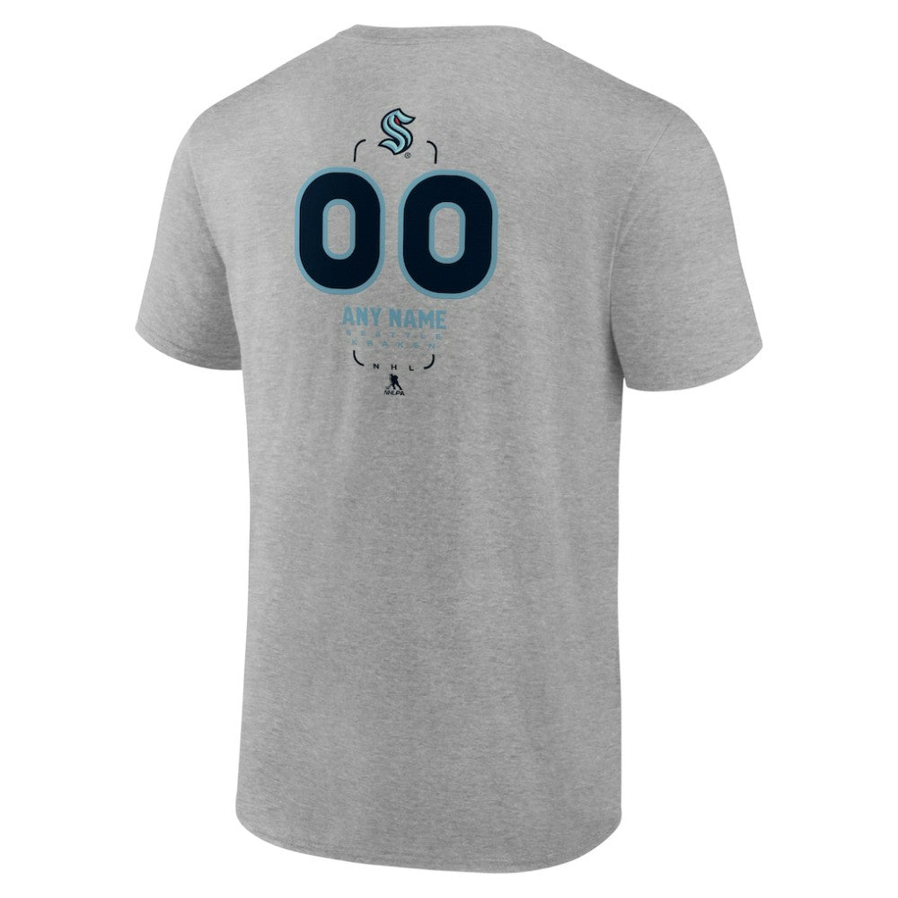 Seattle Kraken Personalized Name & Number Midfielder T-Shirt -  NHL T-shirts