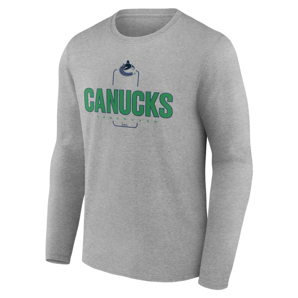 Vancouver Canucks Personalized Name & Number Midfielder Long Sleeve T-Shirt -  NHL T-shirts